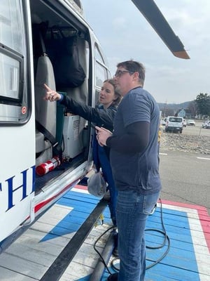 Helicopter Visit 5